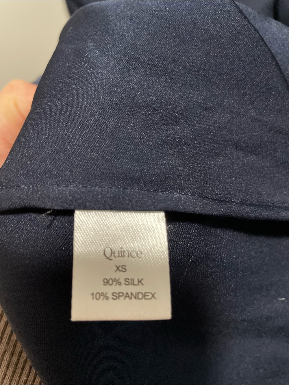 Quince Washable Stretch Silk Shirt Dress - Picture 4 of 4